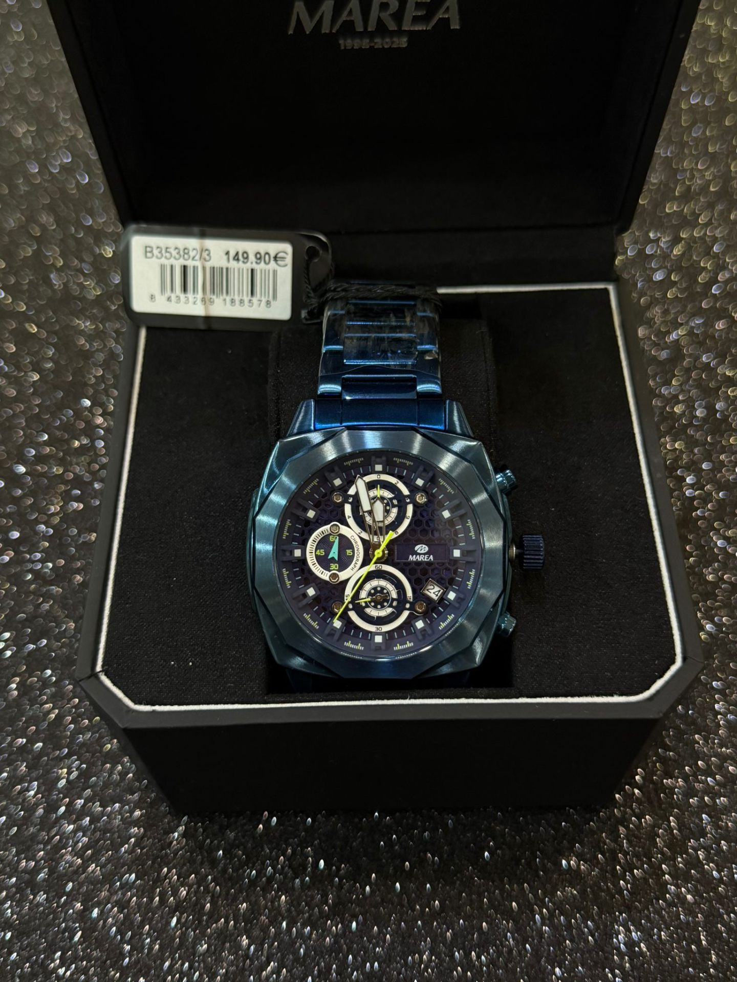 Reloj Marea cronógrafo azul edición 1995-2025 — Ángel Joyeros Madrid