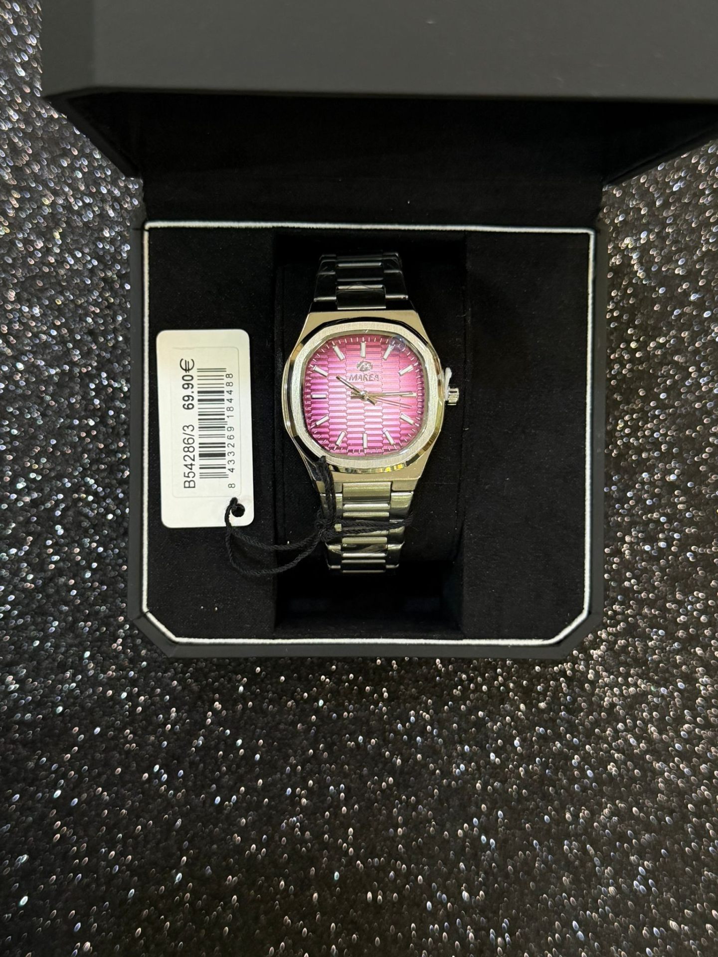 Reloj Marea mujer acero esfera rosa — joyería y relojería en Madrid